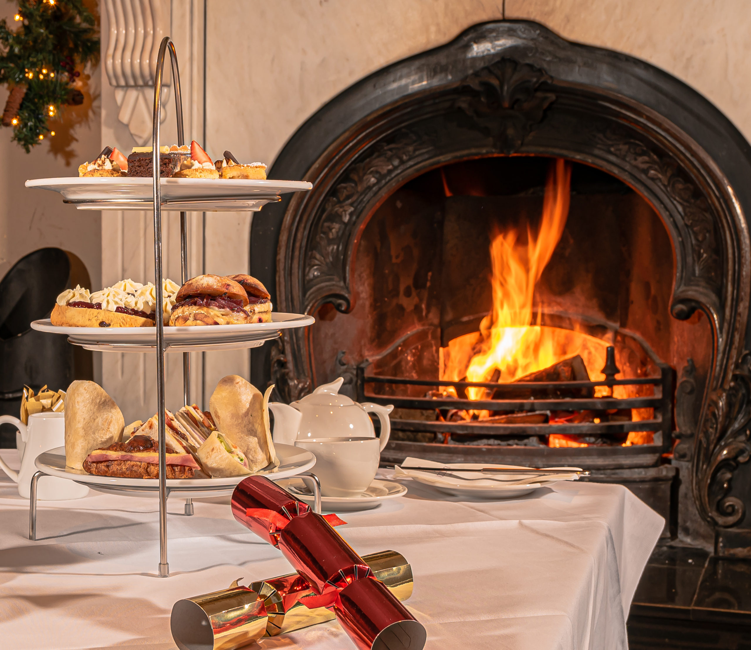 Festive Afternoon Tea in Ennis Hotel Woodstock