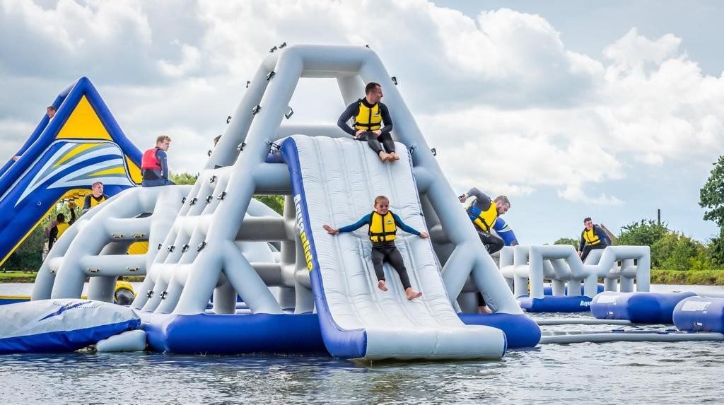 Family Breaks in Clare - Aqua Park Kilrush