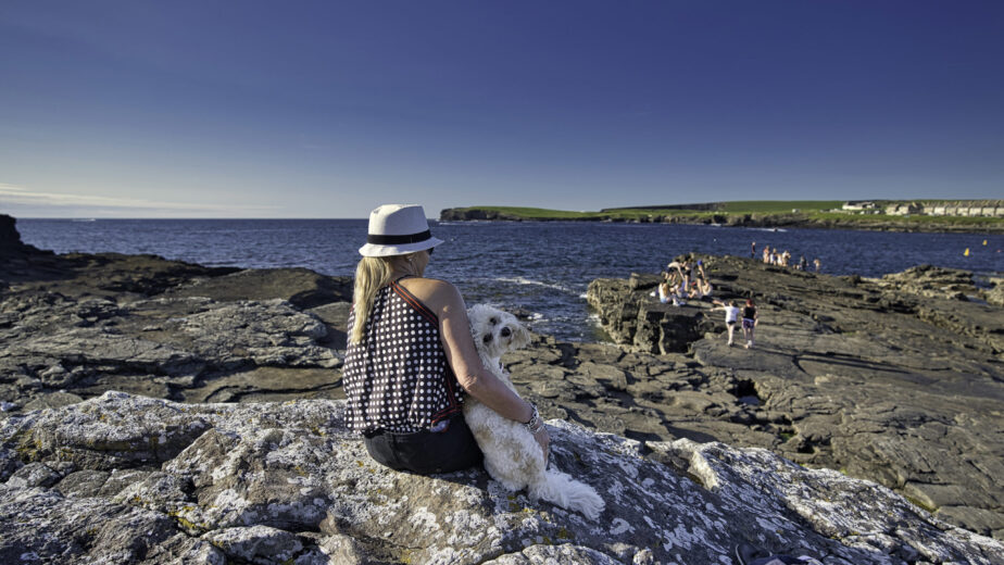 Kilkee, County Clare, Ireland. Located on the Wild Atlantic Way