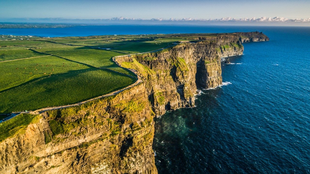 Cliffs of Moher Ariel View